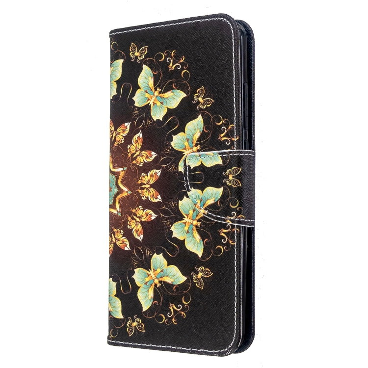 For Xiaomi Redmi 8 Colored Drawing Pattern Horizontal Flip Leather Case with Holder & Card Slots & Wallet