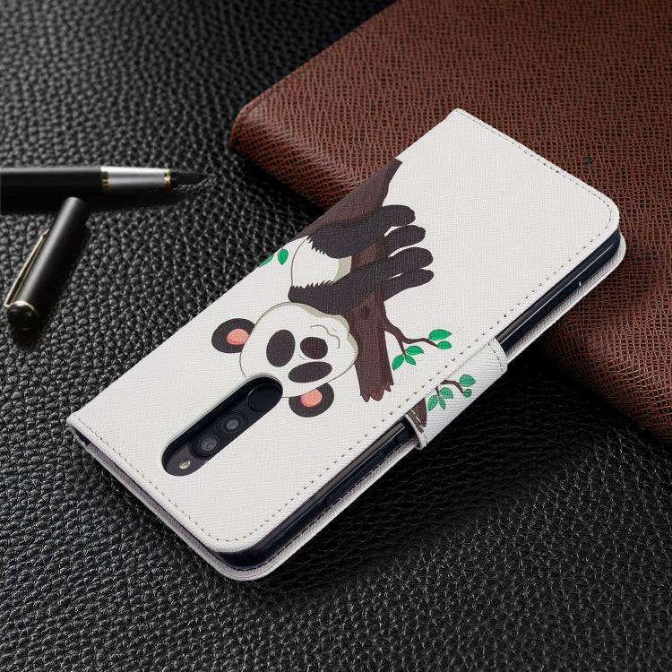 For Xiaomi Redmi 8 Colored Drawing Pattern Horizontal Flip Leather Case with Holder & Card Slots & Wallet