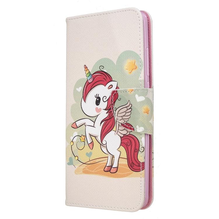 For Xiaomi Redmi 8 Colored Drawing Pattern Horizontal Flip Leather Case with Holder & Card Slots & Wallet