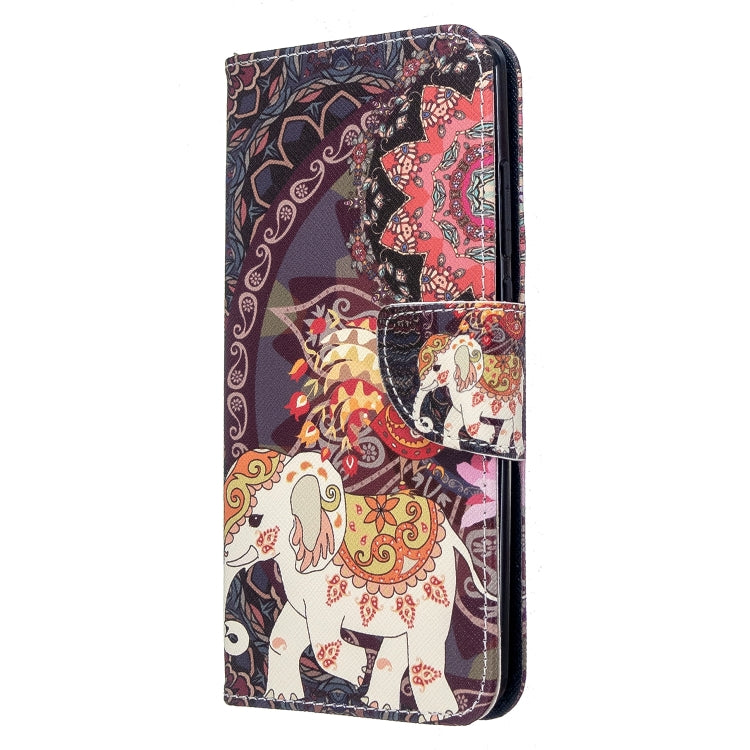 For Xiaomi Redmi 8 Colored Drawing Pattern Horizontal Flip Leather Case with Holder & Card Slots & Wallet