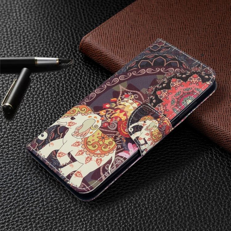 For Xiaomi Redmi 8 Colored Drawing Pattern Horizontal Flip Leather Case with Holder & Card Slots & Wallet