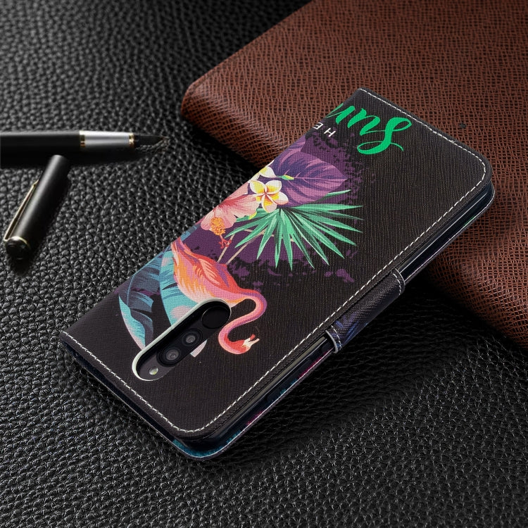 For Xiaomi Redmi 8 Colored Drawing Pattern Horizontal Flip Leather Case with Holder & Card Slots & Wallet