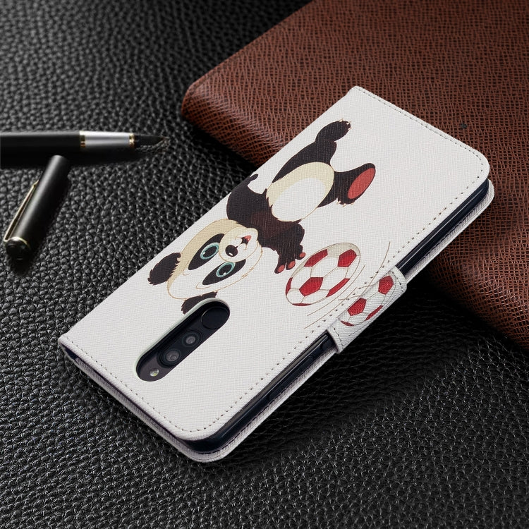For Xiaomi Redmi 8 Colored Drawing Pattern Horizontal Flip Leather Case with Holder & Card Slots & Wallet