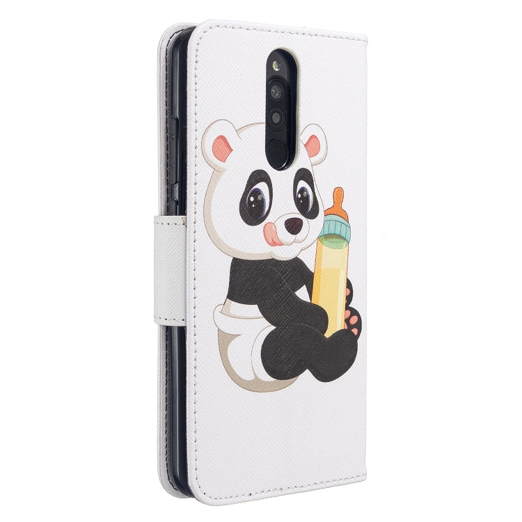 For Xiaomi Redmi 8 Colored Drawing Pattern Horizontal Flip Leather Case with Holder & Card Slots & Wallet