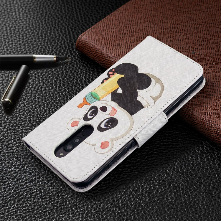 For Xiaomi Redmi 8 Colored Drawing Pattern Horizontal Flip Leather Case with Holder & Card Slots & Wallet