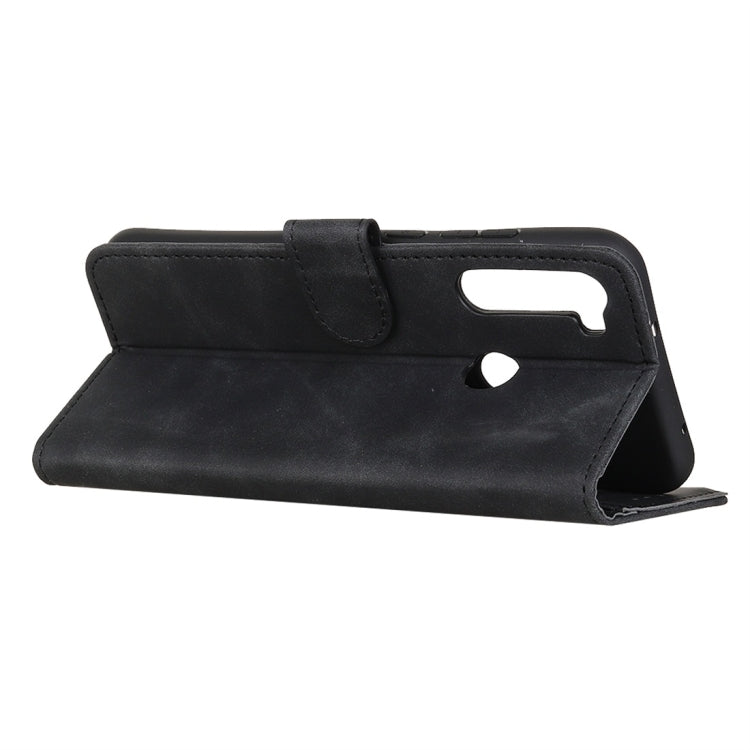 For OPPO Realme 5 Retro Texture PU + TPU Horizontal Flip Leather Case with Holder & Card Slots & Wallet