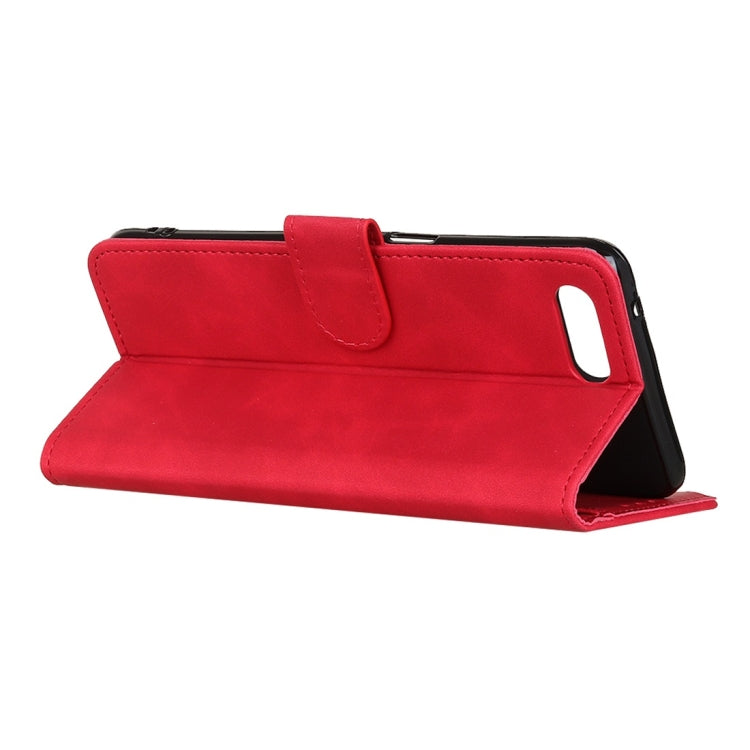 For OPPO Reno A Retro Texture PU + TPU Horizontal Flip Leather Case with Holder & Card Slots & Wallet