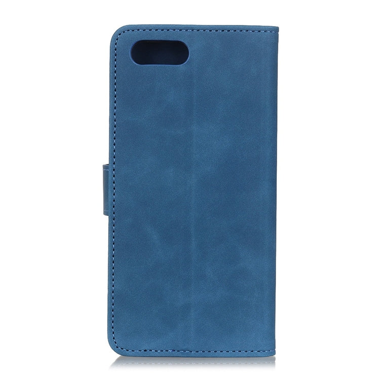 For OPPO Reno A Retro Texture PU + TPU Horizontal Flip Leather Case with Holder & Card Slots & Wallet
