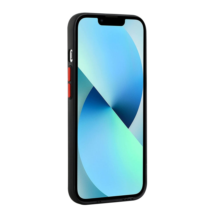 For iPhone 13 Card Slot Design Shockproof TPU Protective Case