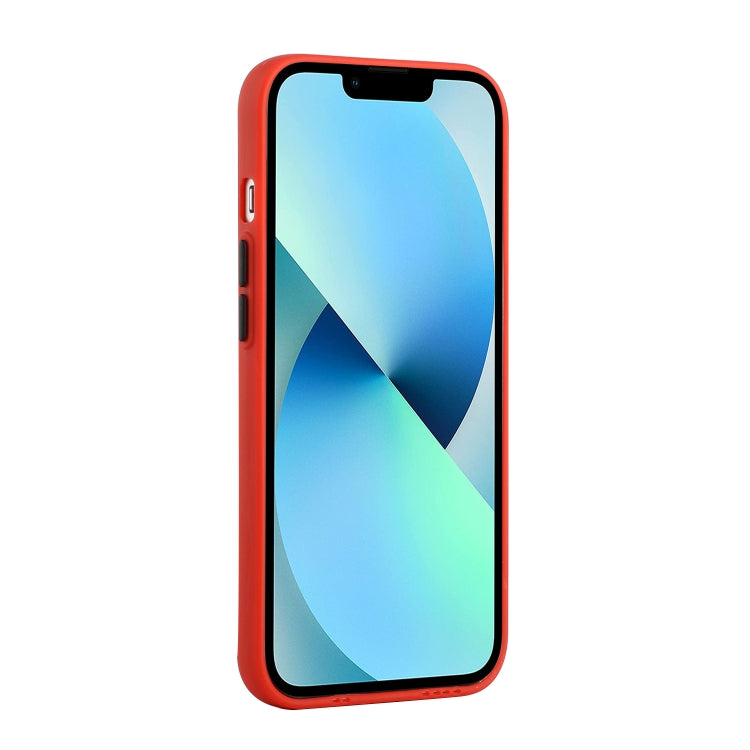 For iPhone 13 Card Slot Design Shockproof TPU Protective Case