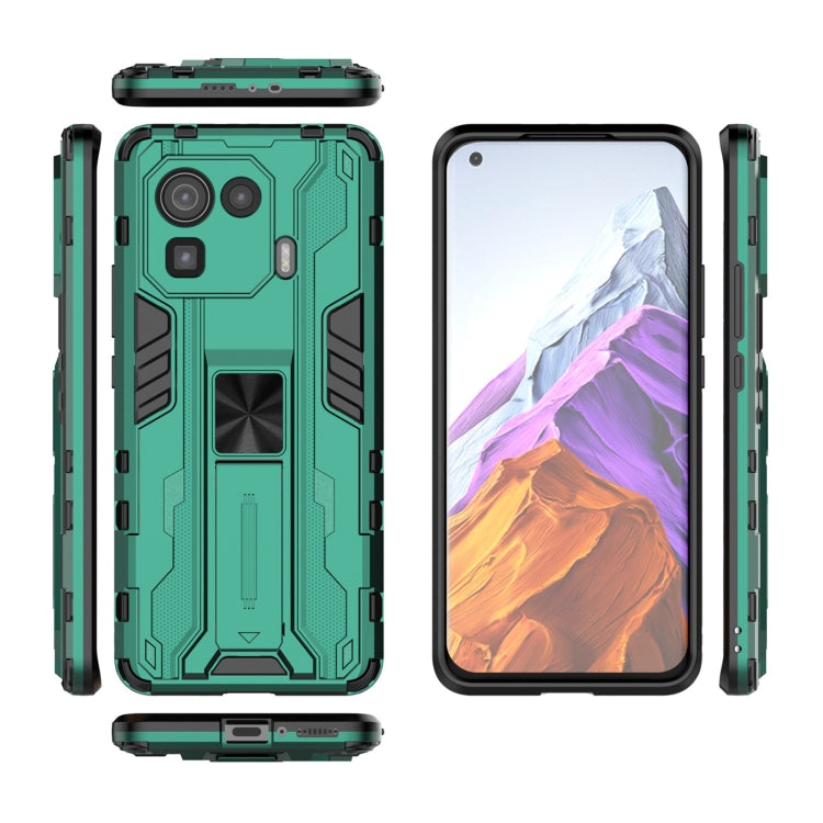 For Xiaomi Mi 11 Pro Supersonic PC + TPU Shock-proof Protective Case with Holder