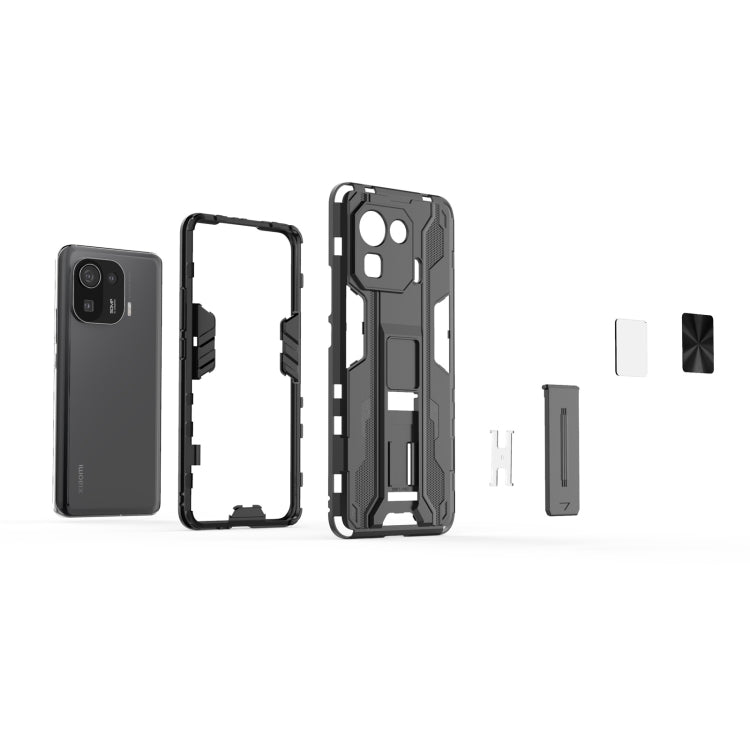For Xiaomi Mi 11 Pro Supersonic PC + TPU Shock-proof Protective Case with Holder