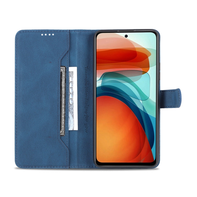 For Xiaomi Redmi Note 10 Pro 5G / Poco X3 GT AZNS Dream II Skin Feel PU+TPU Horizontal Flip Leather Case with Holder & Card Slots & Wallet