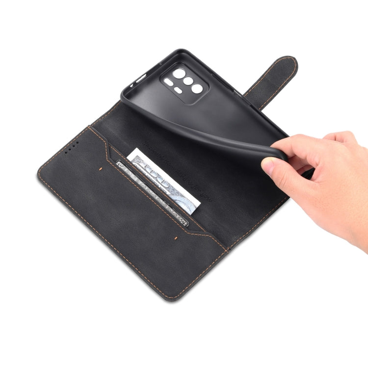 For Xiaomi Redmi Note 10 Pro 5G / Poco X3 GT AZNS Dream II Skin Feel PU+TPU Horizontal Flip Leather Case with Holder & Card Slots & Wallet