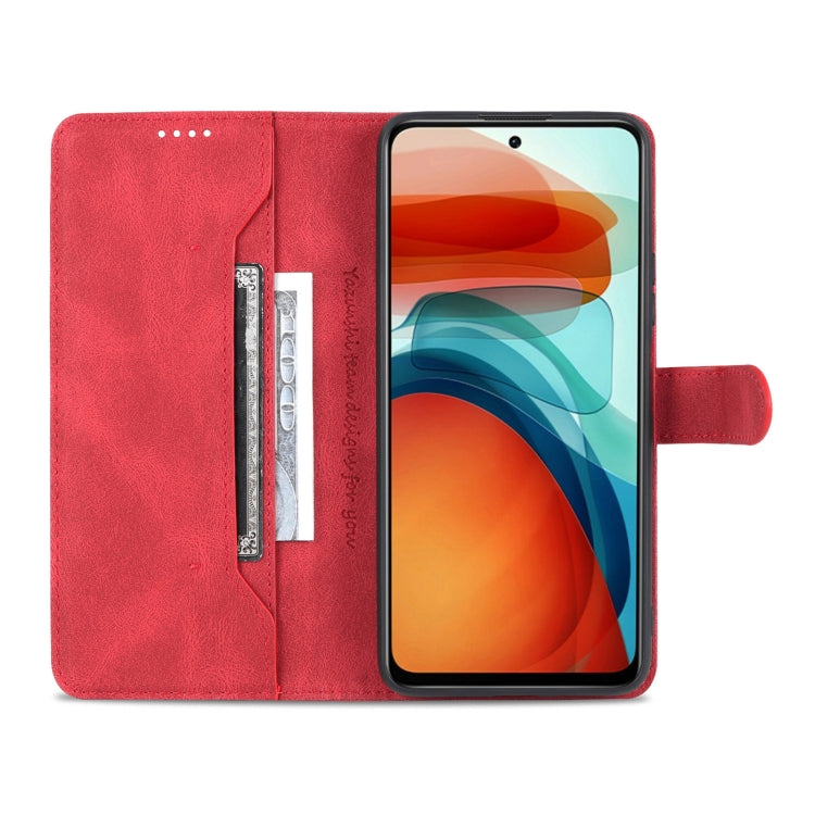 For Xiaomi Redmi Note 10 Pro 5G / Poco X3 GT AZNS Dream II Skin Feel PU+TPU Horizontal Flip Leather Case with Holder & Card Slots & Wallet