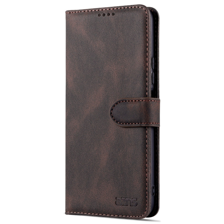 For Xiaomi Redmi Note 10 Pro 5G / Poco X3 GT AZNS Dream II Skin Feel PU+TPU Horizontal Flip Leather Case with Holder & Card Slots & Wallet