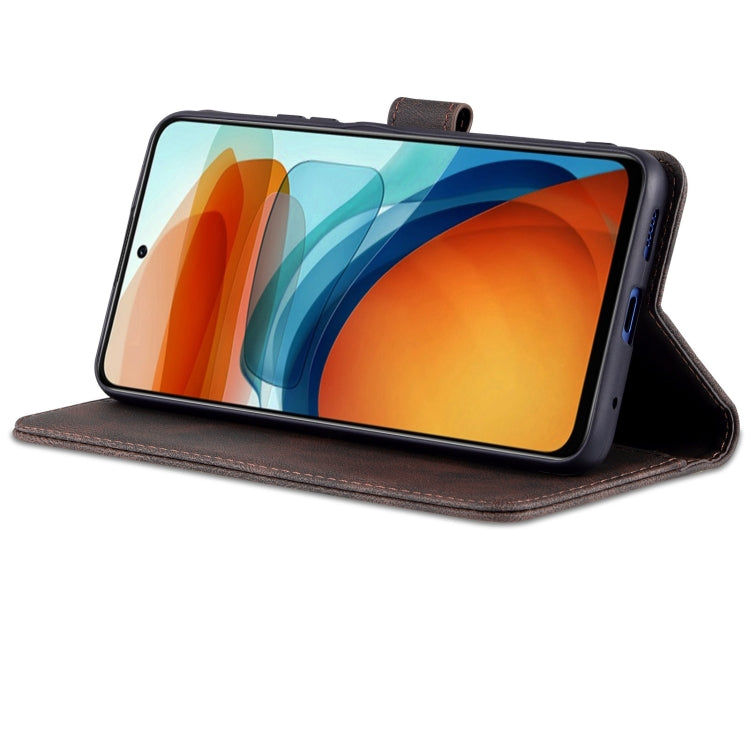 For Xiaomi Redmi Note 10 Pro 5G / Poco X3 GT AZNS Dream II Skin Feel PU+TPU Horizontal Flip Leather Case with Holder & Card Slots & Wallet