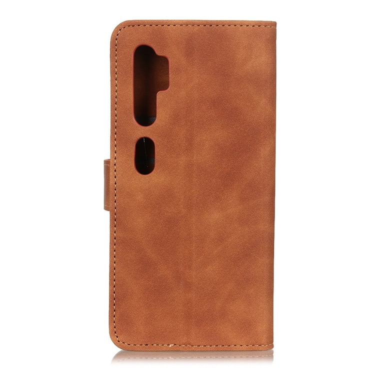 For Xiaomi Mi Note 10 /10 Pro Retro Texture PU + TPU Horizontal Flip Leather Case with Holder & Card Slots & Wallet
