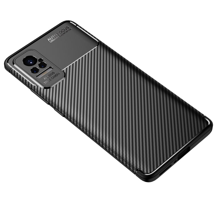 For Xiaomi Civi Carbon Fiber Texture Shockproof TPU Case