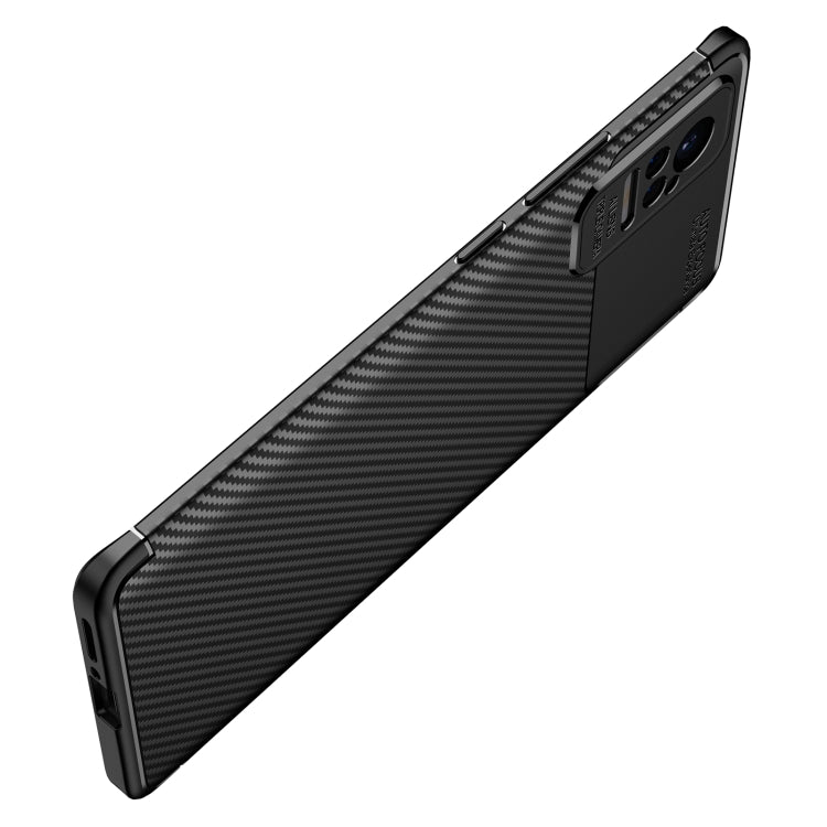 For Xiaomi Civi Carbon Fiber Texture Shockproof TPU Case