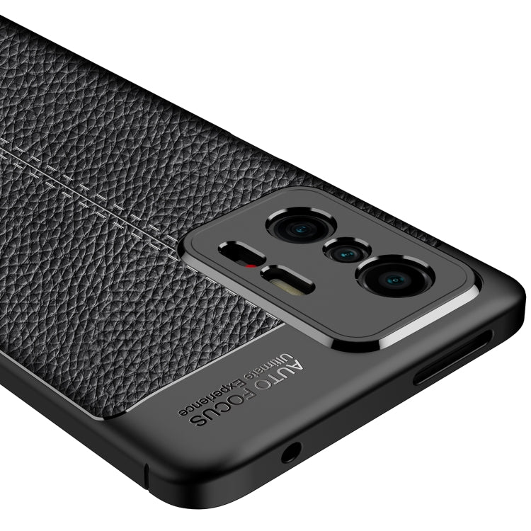 For Xiaomi Mi 11T / 11T Pro Litchi Texture TPU Shockproof Case