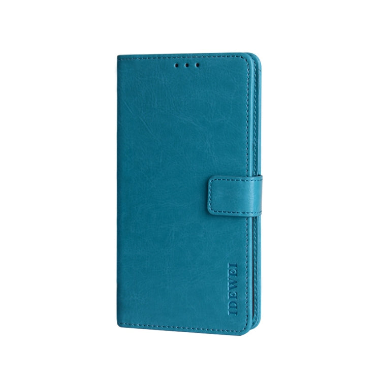 For vivo X70 Pro idewei Crazy Horse Texture Horizontal Flip Leather Case with Holder & Card Slots & Wallet
