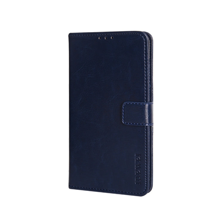 For vivo X70 Pro idewei Crazy Horse Texture Horizontal Flip Leather Case with Holder & Card Slots & Wallet