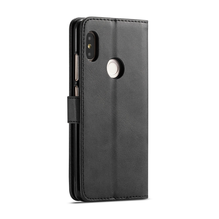 LC.IMEEKE For Xiaomi Redmi Note 6 Pro / Note6 Calf Texture Horizontal Flip Leather Case, with Holder & Card Slots & Wallet