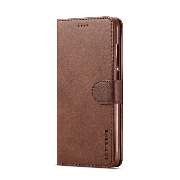 LC.IMEEKE For Xiaomi Redmi 5 Plus Calf Texture Horizontal Flip Leather Case, with Holder & Card Slots & Wallet