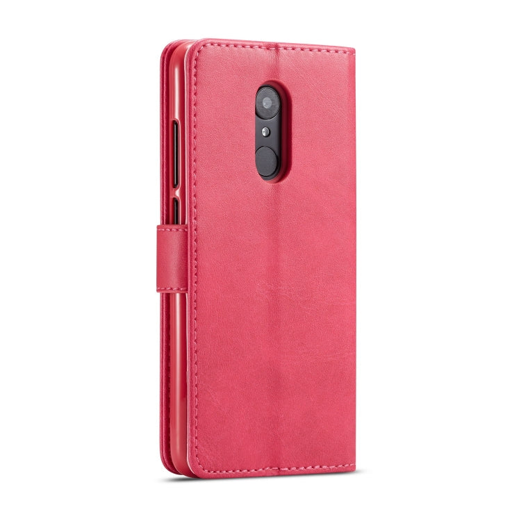 LC.IMEEKE For Xiaomi Redmi 5 Plus Calf Texture Horizontal Flip Leather Case, with Holder & Card Slots & Wallet