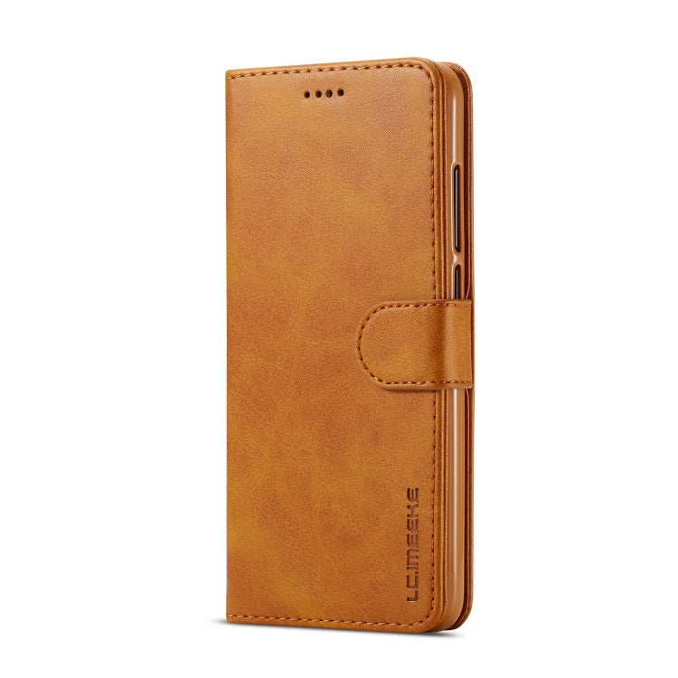 LC.IMEEKE For Xiaomi Redmi 5 Plus Calf Texture Horizontal Flip Leather Case, with Holder & Card Slots & Wallet