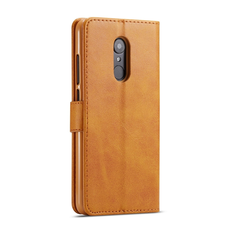 LC.IMEEKE For Xiaomi Redmi 5 Plus Calf Texture Horizontal Flip Leather Case, with Holder & Card Slots & Wallet