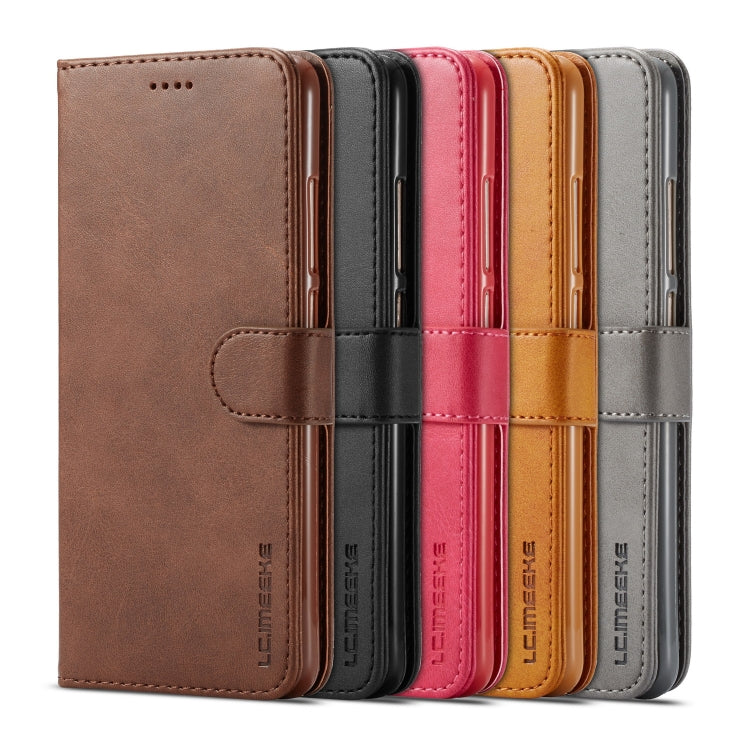 LC.IMEEKE For Xiaomi Redmi Note 5 Pro / Note5 Calf Texture Horizontal Flip Leather Case, with Holder & Card Slots & Wallet