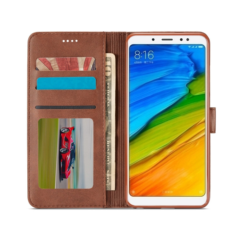 LC.IMEEKE For Xiaomi Redmi Note 5 Pro / Note5 Calf Texture Horizontal Flip Leather Case, with Holder & Card Slots & Wallet