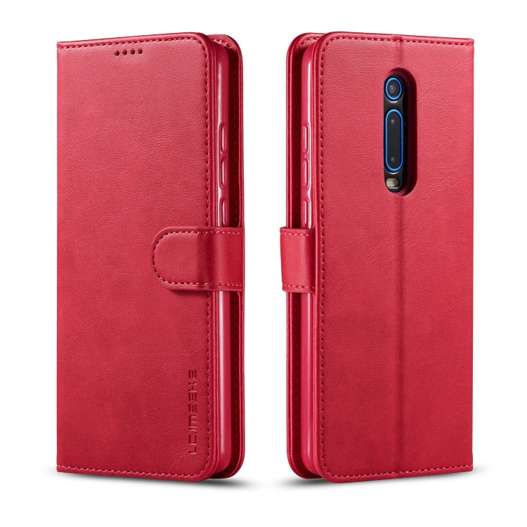 LC.IMEEKE For Xiaomi Redmi K20 / K20 Pro / 9T / 9T Pro Calf Texture Horizontal Flip Leather Case, with Holder & Card Slots & Wallet