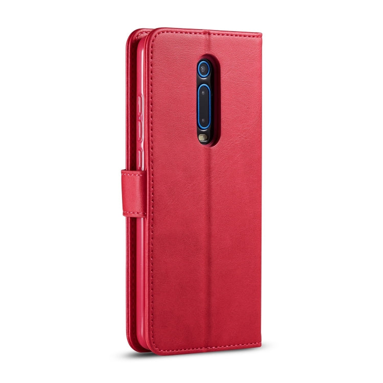 LC.IMEEKE For Xiaomi Redmi K20 / K20 Pro / 9T / 9T Pro Calf Texture Horizontal Flip Leather Case, with Holder & Card Slots & Wallet