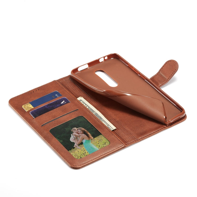 LC.IMEEKE For Xiaomi Redmi K20 / K20 Pro / 9T / 9T Pro Calf Texture Horizontal Flip Leather Case, with Holder & Card Slots & Wallet