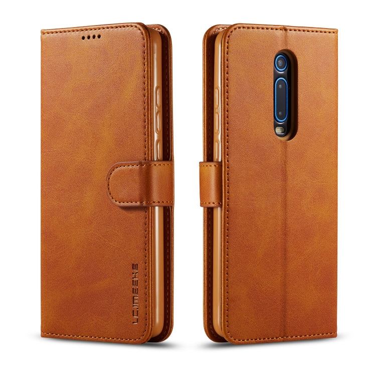 LC.IMEEKE For Xiaomi Redmi K20 / K20 Pro / 9T / 9T Pro Calf Texture Horizontal Flip Leather Case, with Holder & Card Slots & Wallet