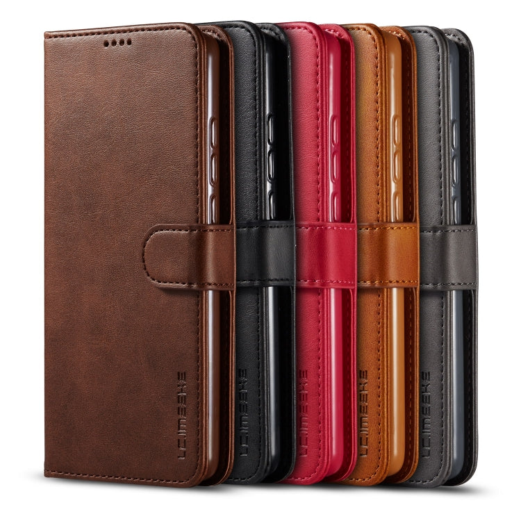 LC.IMEEKE For Xiaomi Redmi K20 / K20 Pro / 9T / 9T Pro Calf Texture Horizontal Flip Leather Case, with Holder & Card Slots & Wallet