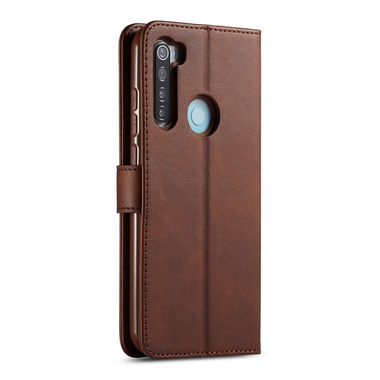 LC.IMEEKE For Xiaomi Redmi Note 8 Calf Texture Horizontal Flip Leather Case, with Holder & Card Slots & Wallet