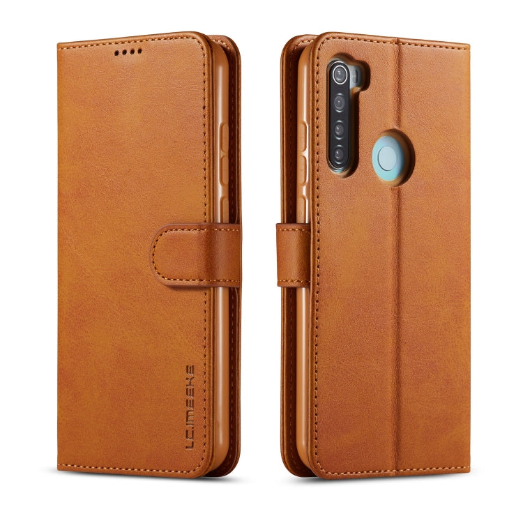 LC.IMEEKE For Xiaomi Redmi Note 8 Calf Texture Horizontal Flip Leather Case, with Holder & Card Slots & Wallet