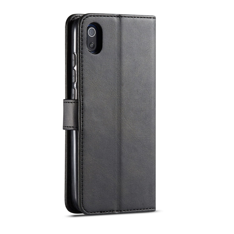 LC.IMEEKE For Xiaomi Redmi 7A Calf Texture Horizontal Flip Leather Case, with Holder & Card Slots & Wallet
