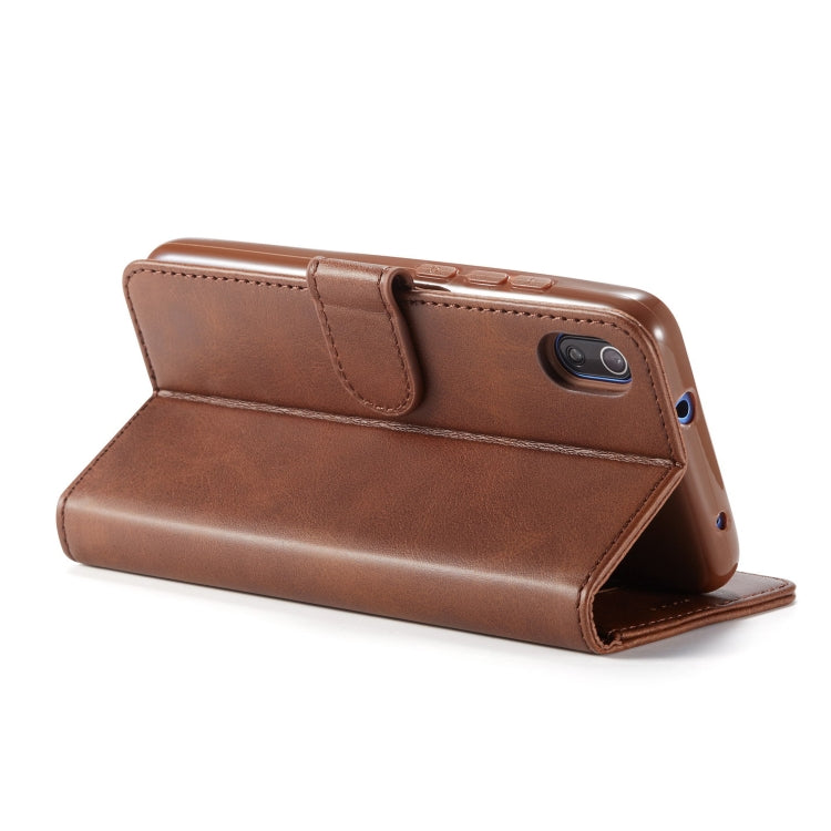 LC.IMEEKE For Xiaomi Redmi 7A Calf Texture Horizontal Flip Leather Case, with Holder & Card Slots & Wallet