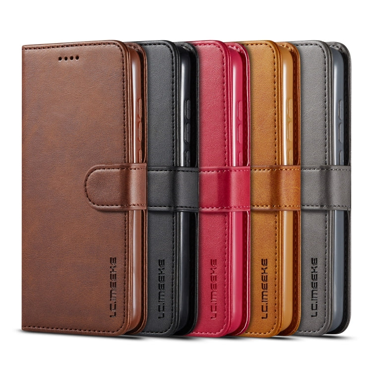 LC.IMEEKE For Xiaomi Redmi 7A Calf Texture Horizontal Flip Leather Case, with Holder & Card Slots & Wallet