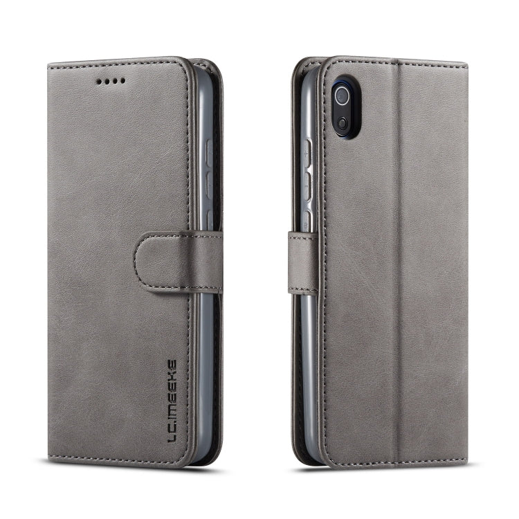 LC.IMEEKE For Xiaomi Redmi 7A Calf Texture Horizontal Flip Leather Case, with Holder & Card Slots & Wallet