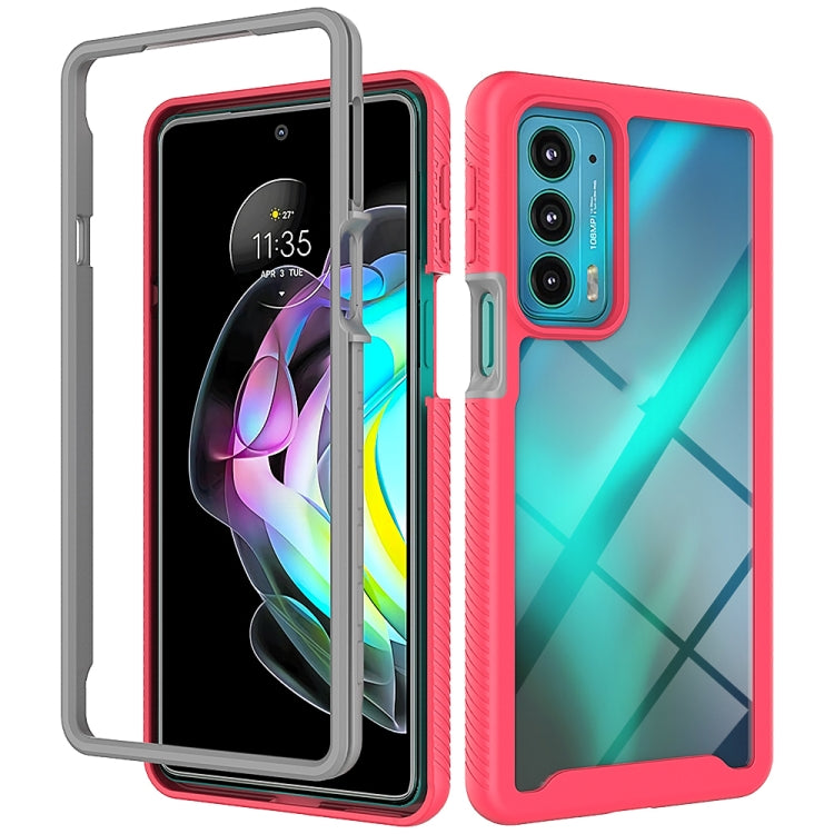 For Motorola Edge 20 Starry Sky Solid Color Series Shockproof PC + TPU Protective Case