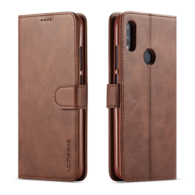 LC.IMEEKE For Xiaomi Redmi Note 7 Calf Texture Horizontal Flip Leather Case, with Holder & Card Slots & Wallet