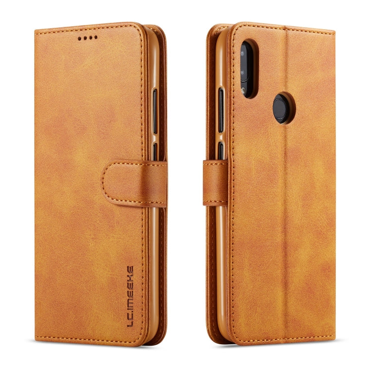 LC.IMEEKE For Xiaomi Redmi Note 7 Calf Texture Horizontal Flip Leather Case, with Holder & Card Slots & Wallet