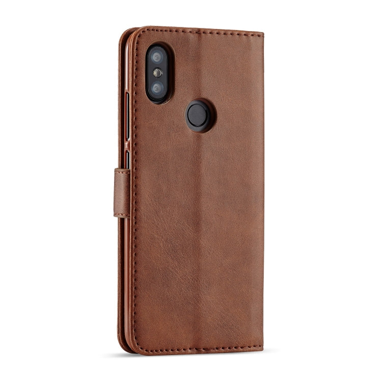 LC.IMEEKE For Xiaomi Mi 6X Calf Texture Horizontal Flip Leather Case, with Holder & Card Slots & Wallet
