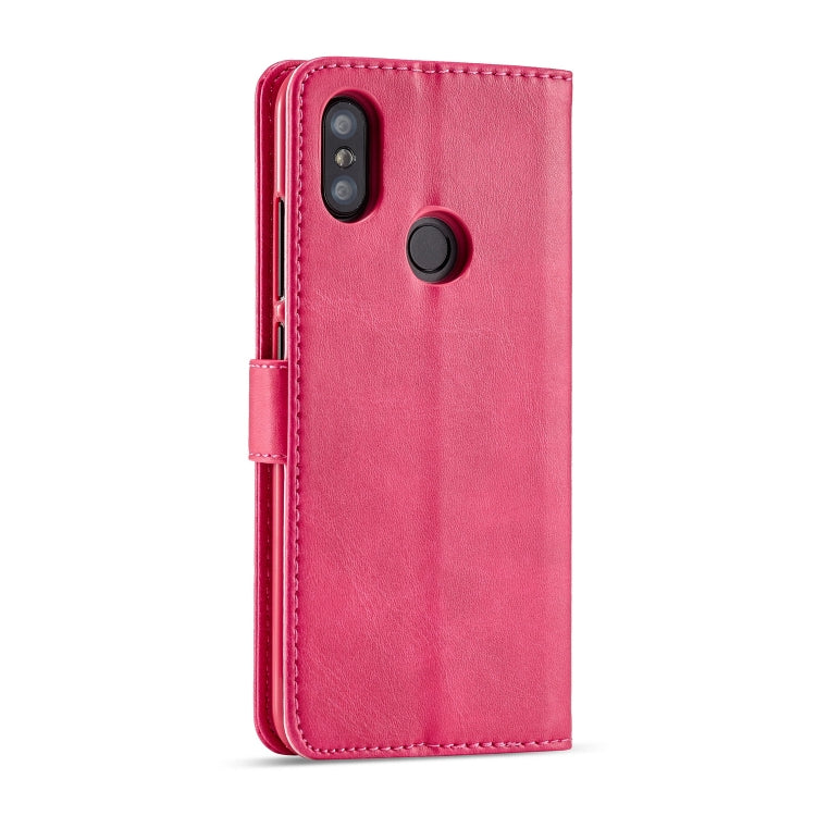 LC.IMEEKE For Xiaomi Mi 6X Calf Texture Horizontal Flip Leather Case, with Holder & Card Slots & Wallet